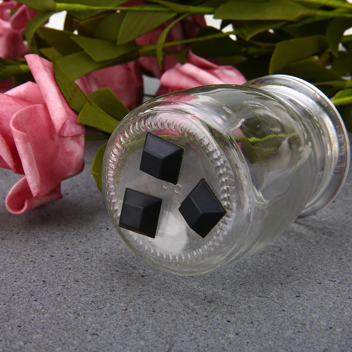 40 шт. самоклеящиеся резиновые полиуретановые бамперы Черные Квадратные