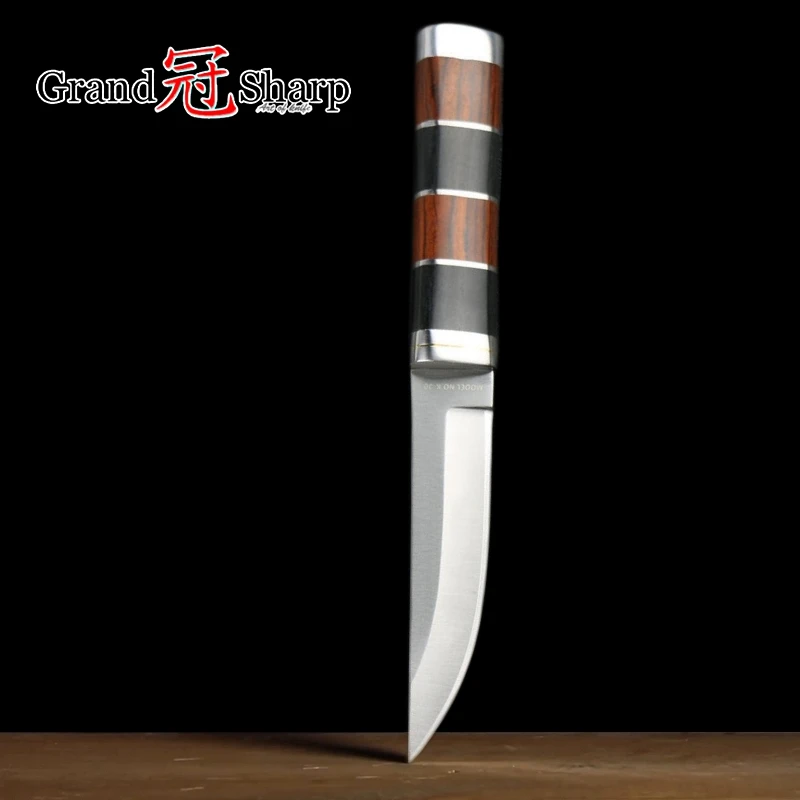 

Fixed blade Stainless Steel Utility camping survival knives outdoor hunting EDC Tools BBQ Chef's Cooking Gadgets Diving NEW