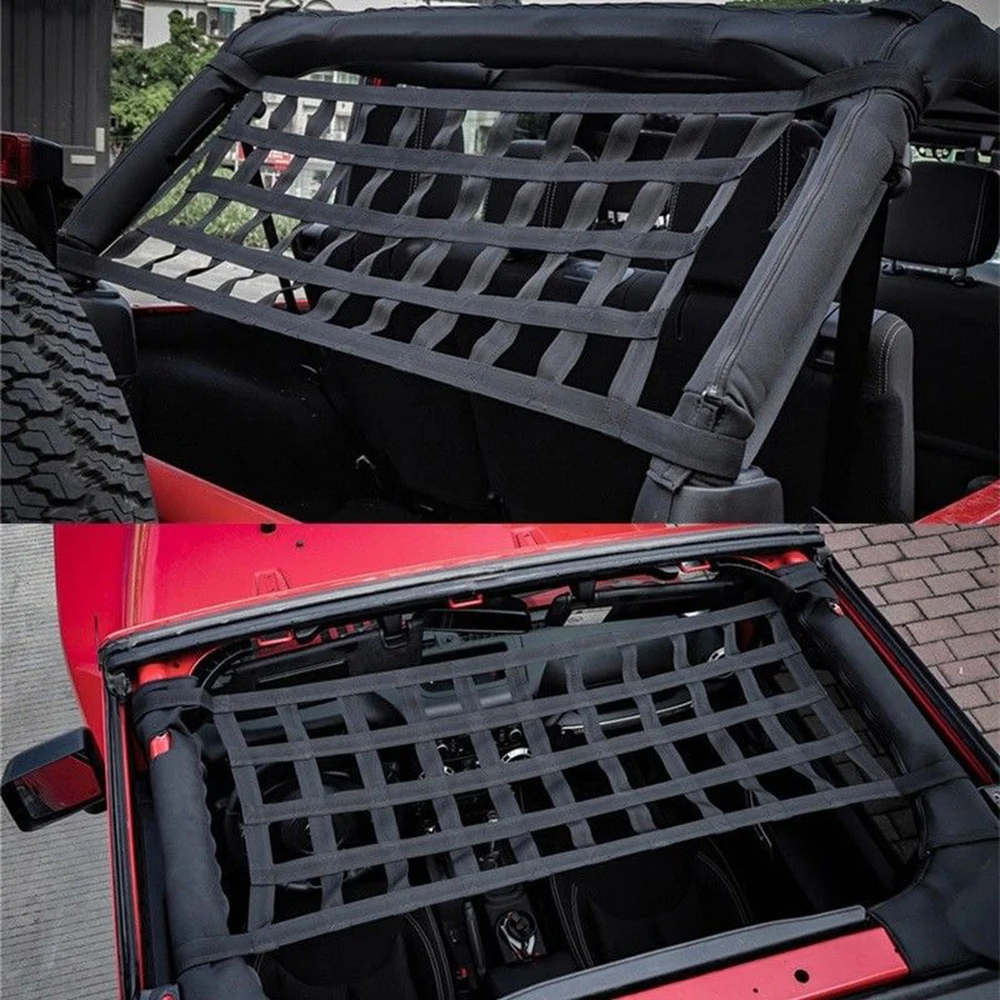 Автомобильный гамак с мягким покрытием на крыше для Jeep Wrangler JK 07 18|Люк в откидной