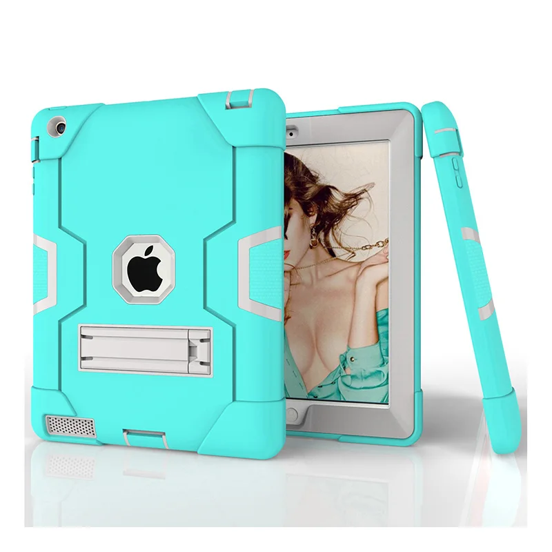 Новый защитный чехол для Apple iPad 2/3/4 дети Безопасный Heavy Duty силиконовый Жесткий