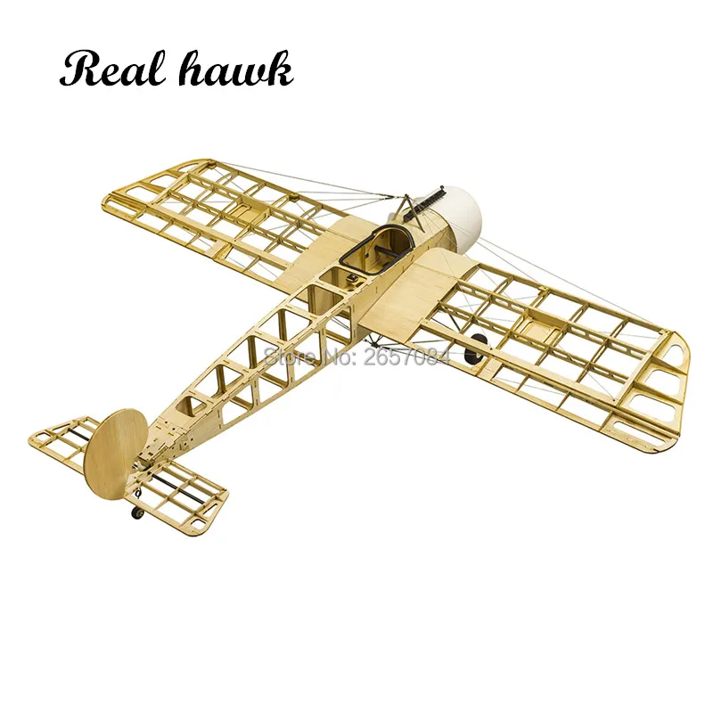 Деревянная модель самолета Balsawood лазерная резка Fokker E.III Eindecker WW1 вырезка 1520 мм (60