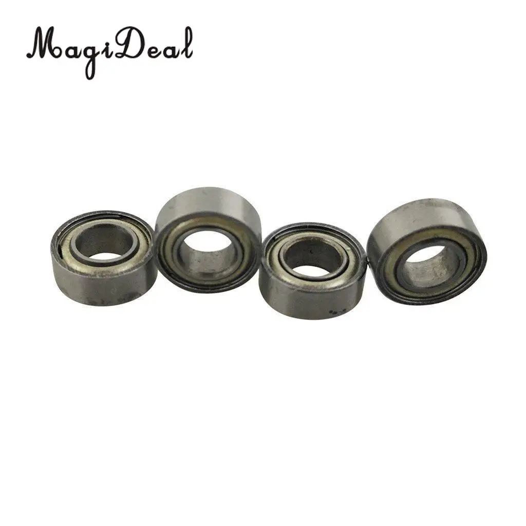 MagiDeal 4 шт. 8x4x3 шарикоподшипники для Wltoys 1:18 A949 A959 A969 A979 K929 B Запчасти