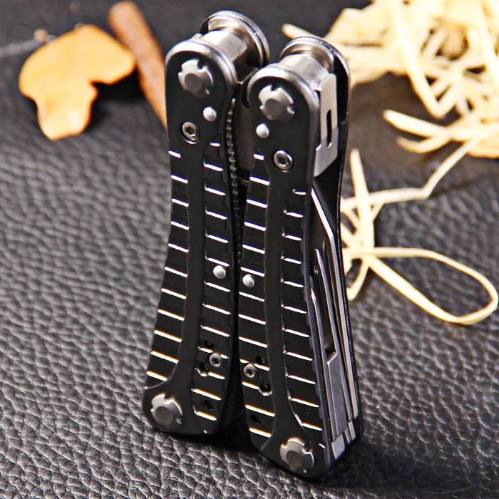 Ganzo G105 многофункциональные складные карманные плоскогубцы мини с 10 шт. отвертки