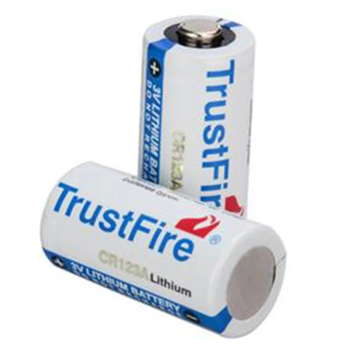 20x TrustFire CR123A 1400mAh батарея 3 0 V не перезаряжаемая литий ионная батарея|Батареи| |