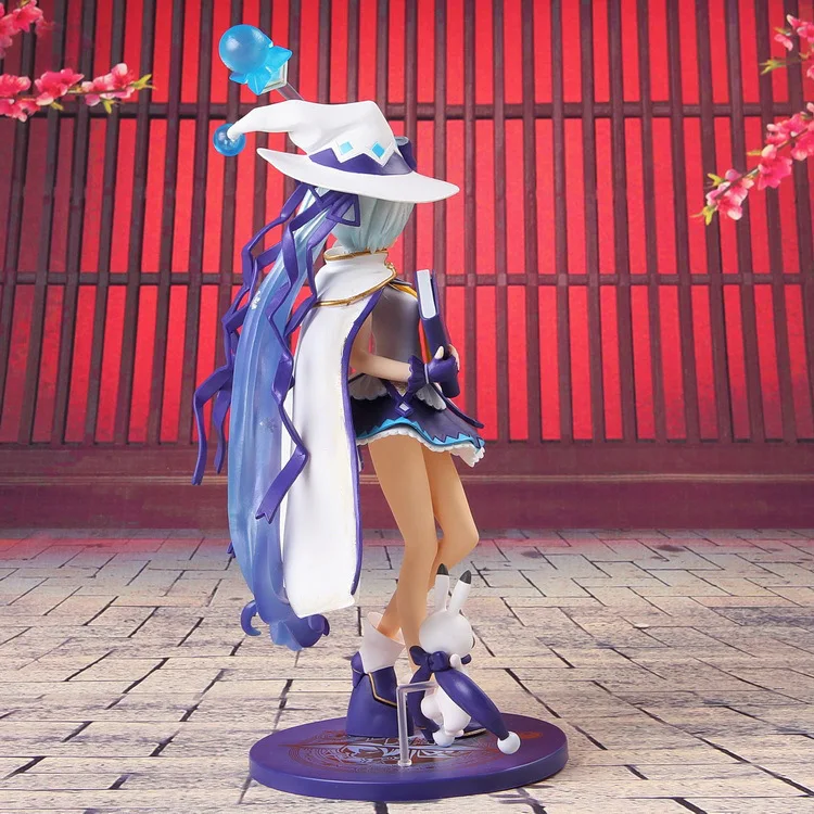 GZTZMY Kawaii волшебный снег Hatsune Miku ПВХ Фигурки игрушки snowmiku Аниме для детей