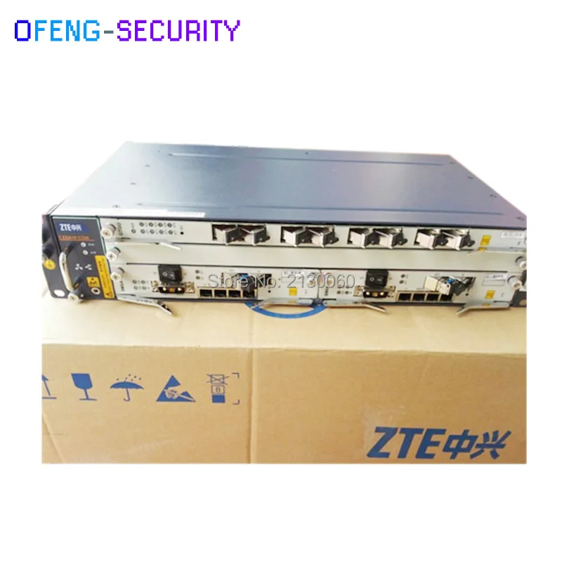 10G ZTE OLT ZXA10 C320 с 2 * SMXA/3 2U оптическая линия терминальное оборудование DC Power|Коробки