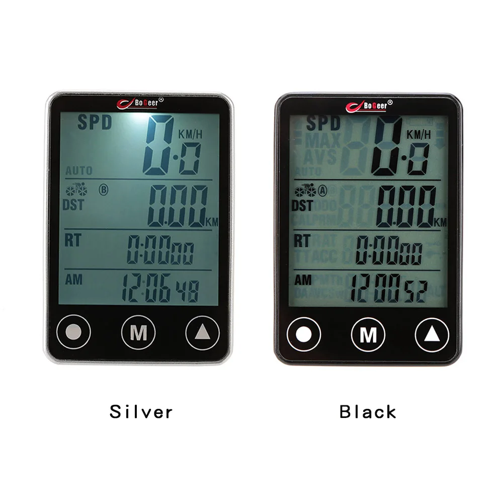 Multifunctional Speedometer For Bicycle Computer Wireless Touch Button LCD Bike Cycling Odometer With Cadence Sensor | Спорт и