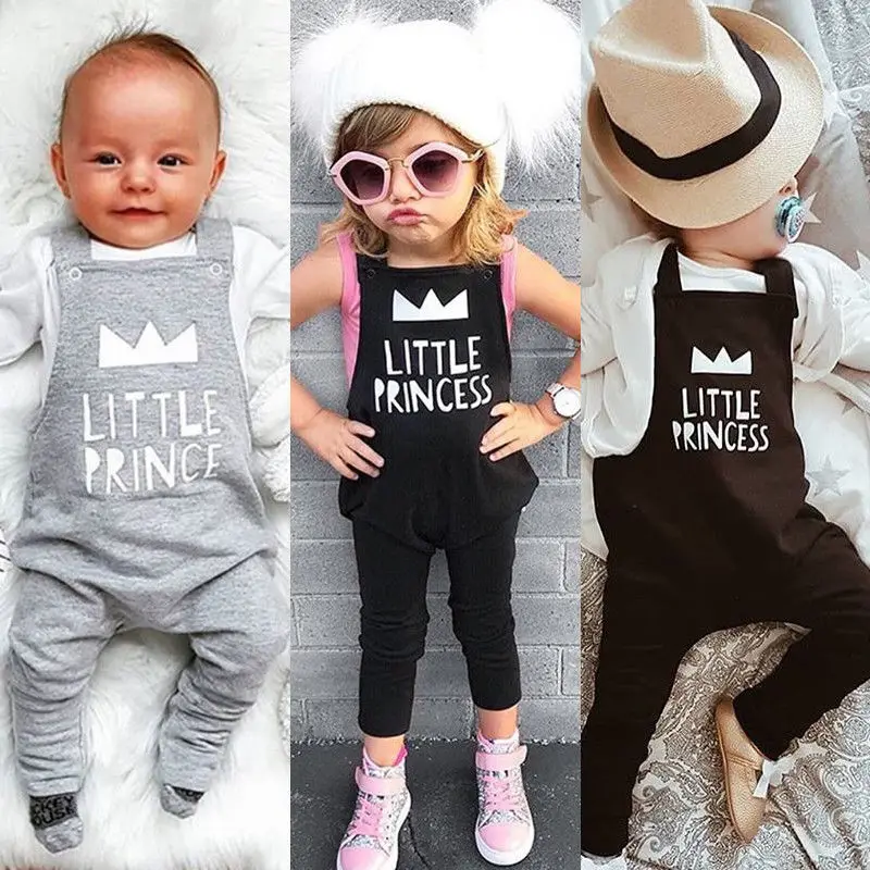 Emmababy 2019 новорожденных для маленьких девочек комбинезон мальчиков на лямках