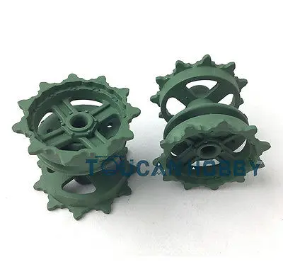 HengLong 1/16 Китай 99Z 3899 RC Танк пластиковые звездочки аксессуары для колес TH00469