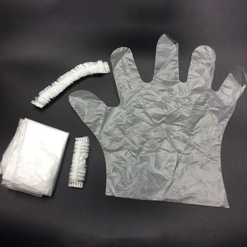 Цвет волос инструмент для укладки одноразовые парикмахерские фартук волосы