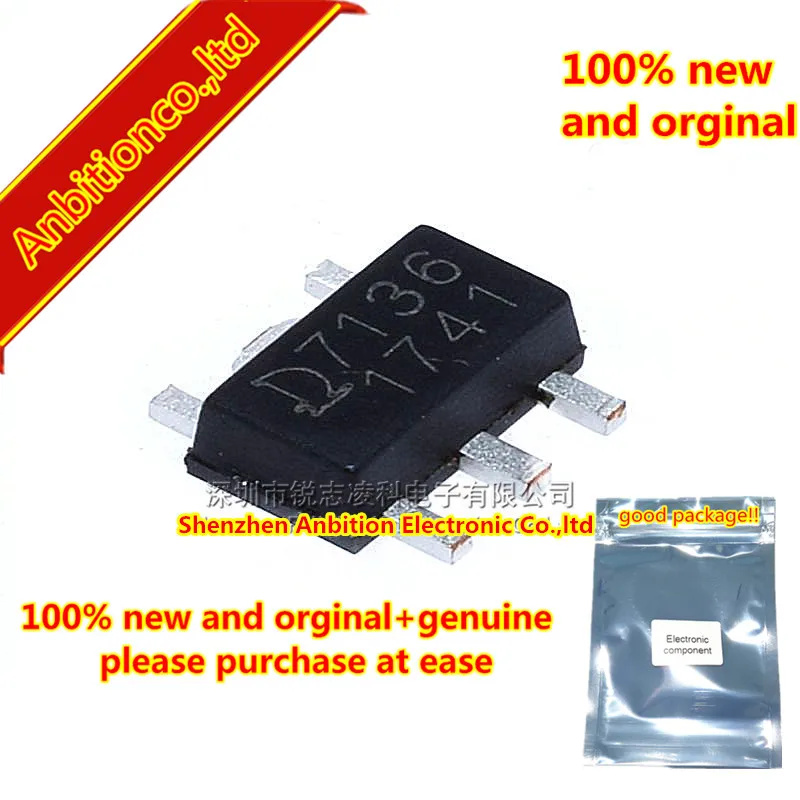 10 шт. 100% новый и оригинальный QX7136 SOT89 5L линейный постоянный ток светодиодный чип