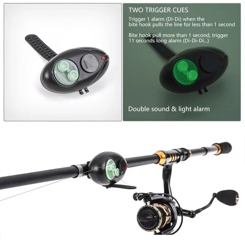 Рыболовная удочка с сигнализацией электронный колпачок рыболовная легкая