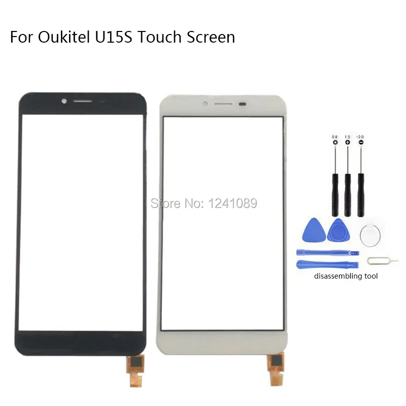 Сенсорный экран 5 дюйма для Oukitel U15S дигитайзер стекло оригинальные запасные части