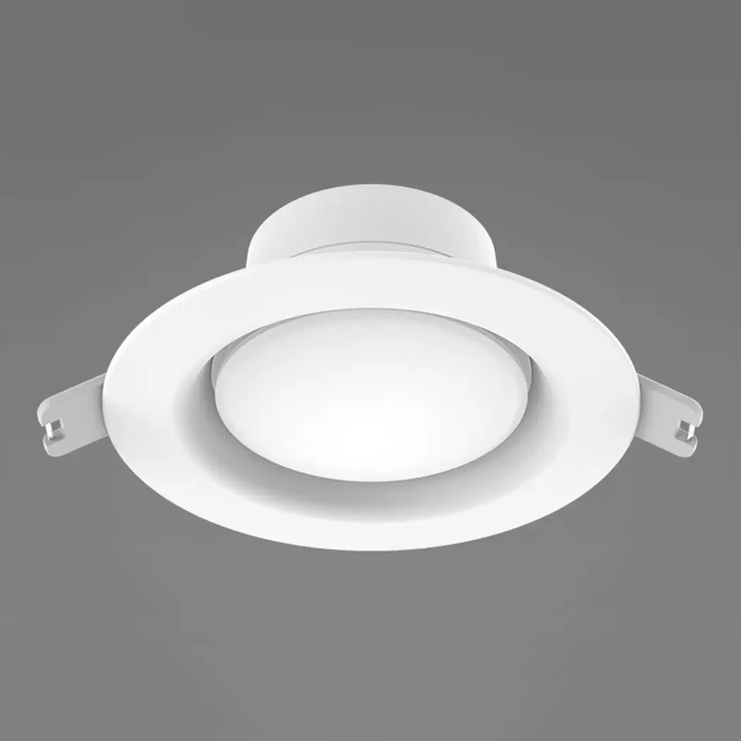 Теплый желтый/холодный белый круглый светодиодный светильник 5 W 220 V ~ 50Hz 0 022 A для