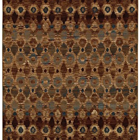 Коврик Rizzy Home BV3966 Bellevue 3' 3 &quotby 5' 3&quot коричневый|Коврик| |