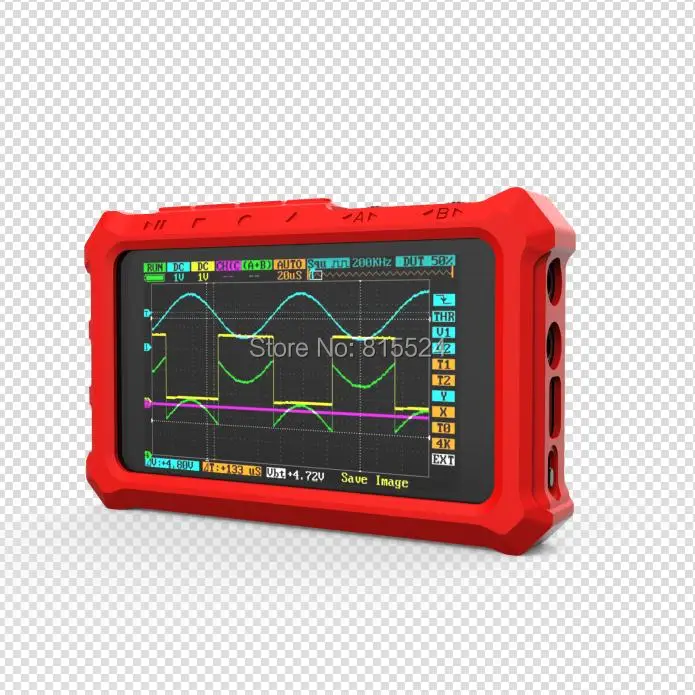 DSO213 DS213 цифровой Ручной осциллограф ARM Cortex Quad 4 канала 100 МГц мини нано 8 м флэш