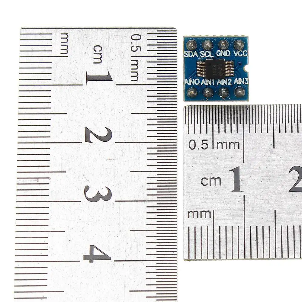 LEORY 1 шт. ADS1115 модуль 4 канала 16 бит I2C ADC Pro усилитель усиления мини|Печатные платы| |