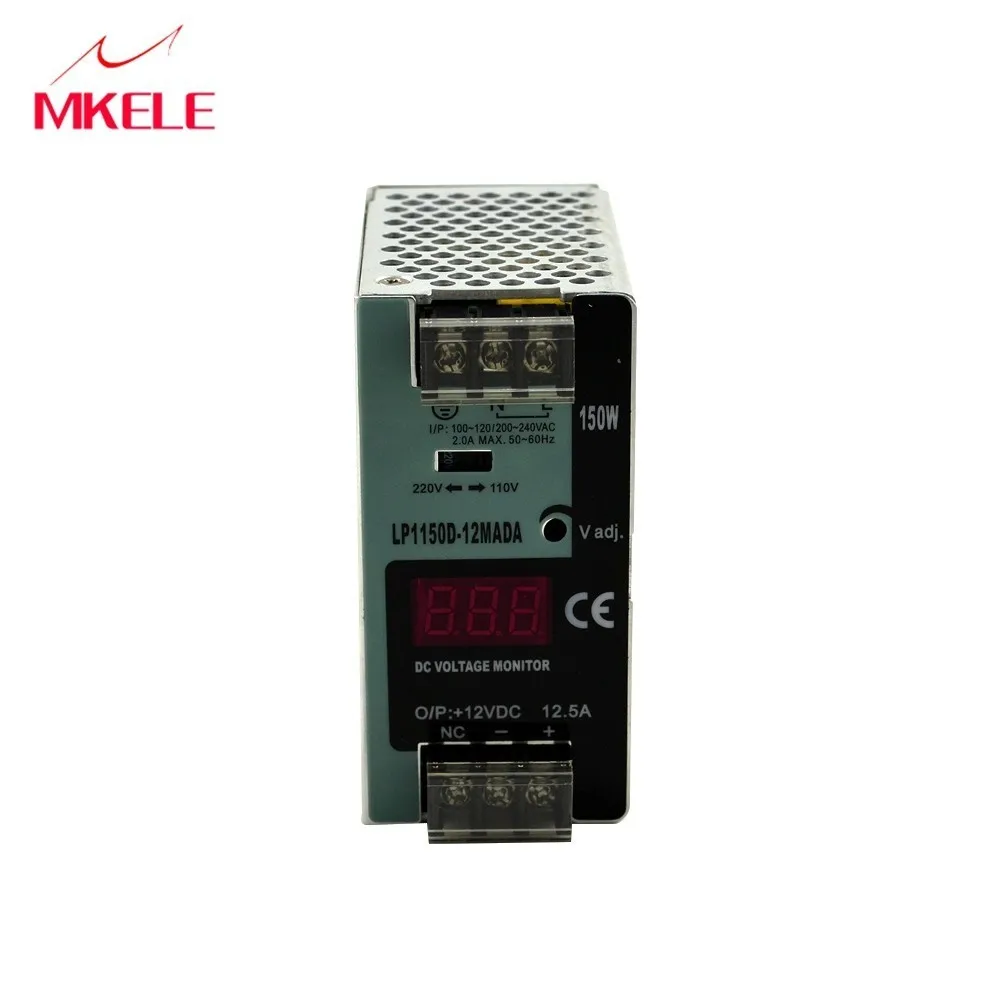 

LP-150 Ac Naar Dc 150 W 24 V 6.25a Mini Size Enkele Output Digitaa Din Rail Switching Power Supply AC-DC Digital Smps