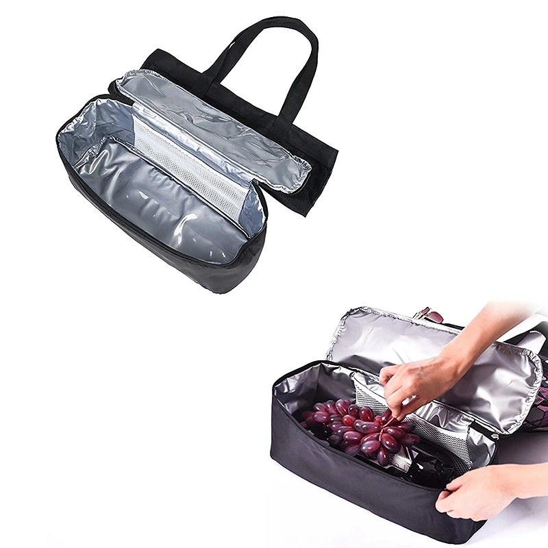 2 в 1 сетчатый пляжный карман на молнии со встроенной крутой сумкой невидимая