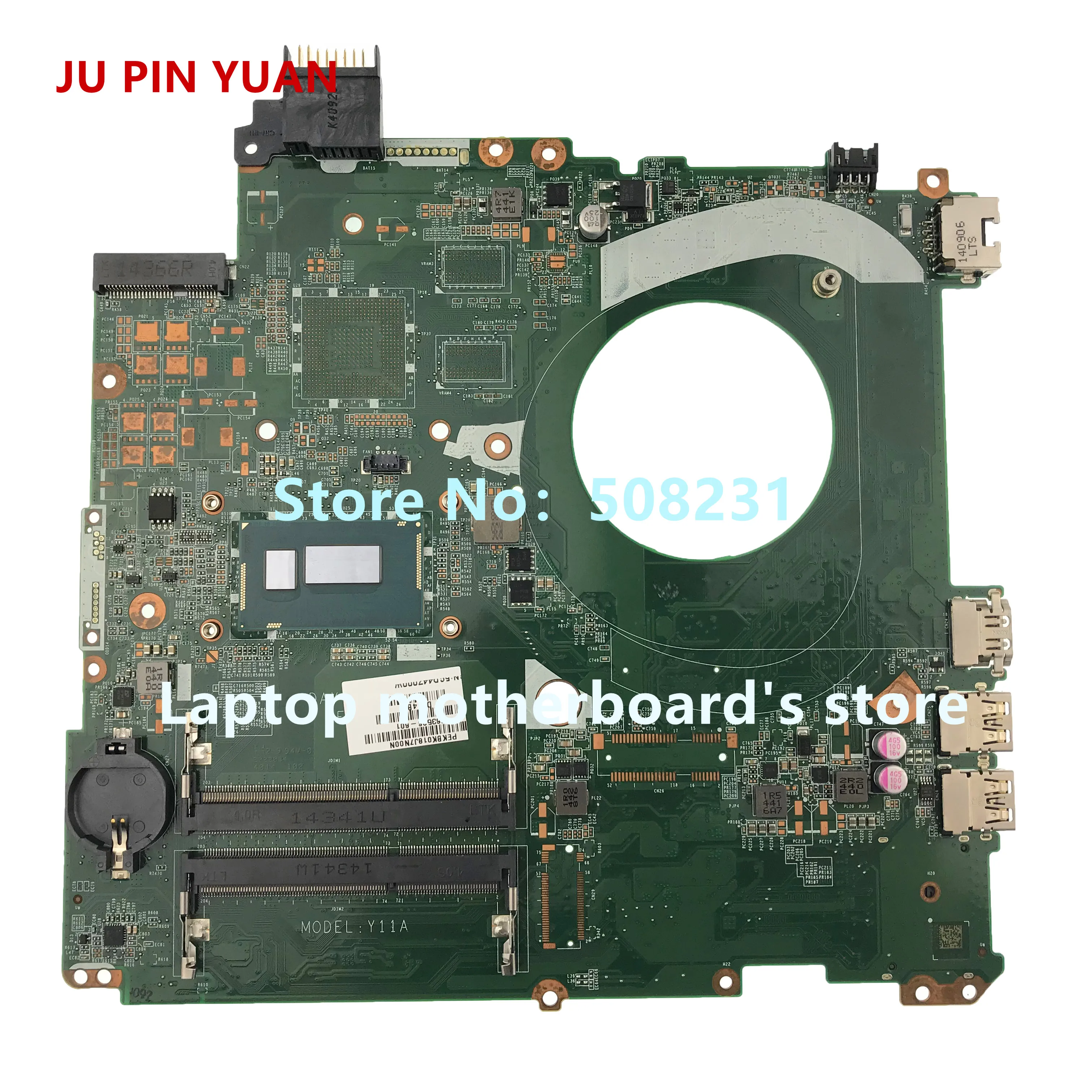 JU PIN YUAN 763586 001 601 TPN Q140 материнская плата для HP ENVY 15 K 15T ноутбука DAY11AMB6E0 I5