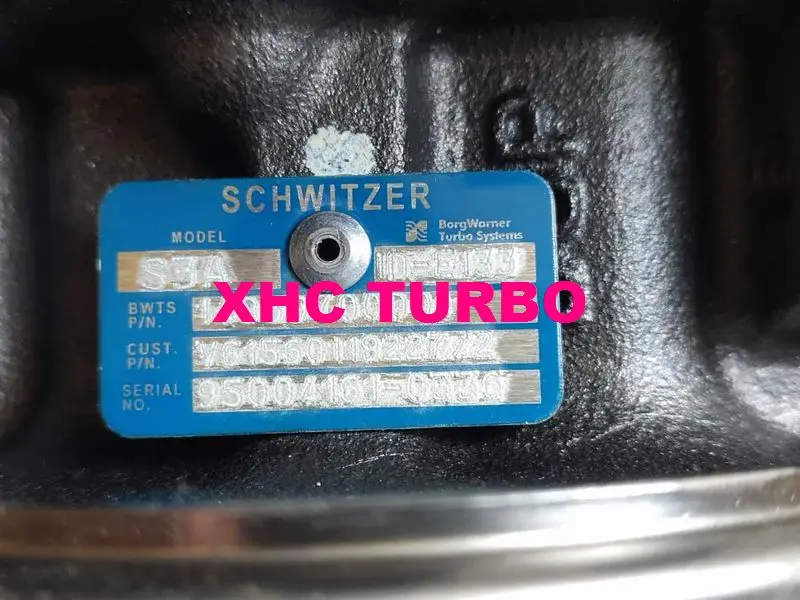 Новый оригинальный Турбокомпрессор SCHWITZER S3A 1560118227 для HOWO Truck WEICHAI DIESEL WD615.46 9.73L 240HP |