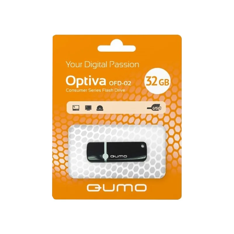 Накопитель QUMO 17826 32GB USB 2.0|USB флэш-накопители| |
