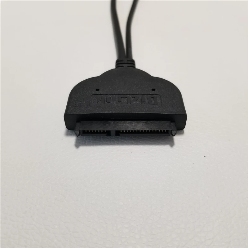 Двойной USB 3 0 для SATA 22Pin 17 + 5Pin удлинитель питания кабель передачи данных 20 см