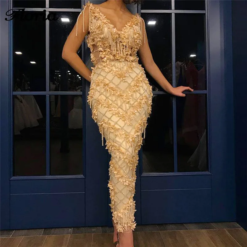 

2018 African Couture Muslim Pearls Evening Dresses Aibye Turkish Prom Party Gowns Abendkleider Gowns Robe de soiree New Arrivals
