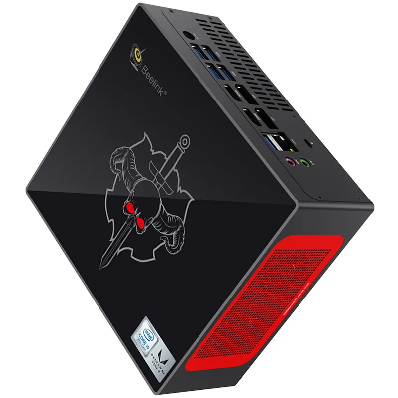 Beelink Kaby G7 Игровая приставка Мини ПК Intel Lake i7 8709G/Intel HD graphics 630 2 4 ГГц/5 8 ГГц BT4.0 1000