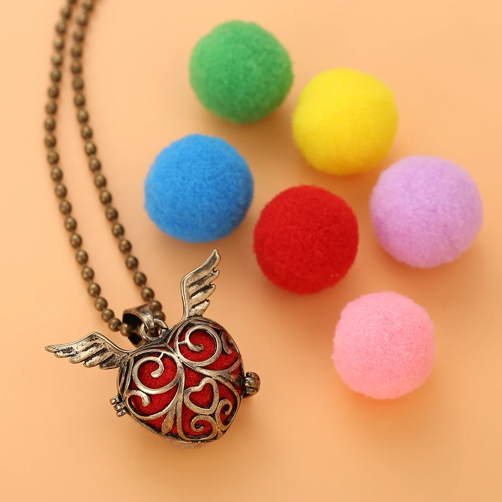 2019 Новое ароматерапевтическое ожерелье винтажное Открытое сердце любовь