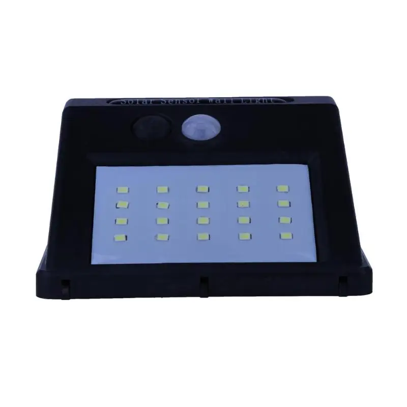 20 LED Наружный свет перезарядка датчик движения Водонепроницаемая настенная
