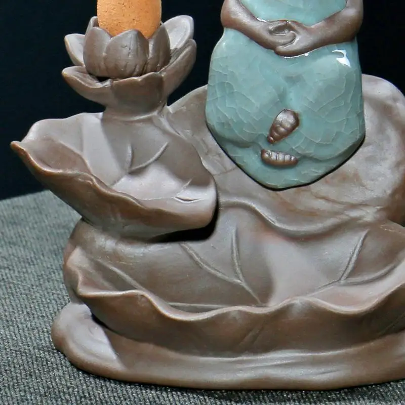 Фоновая ароматическая горелка с дымом водопадом держатель для благовоний