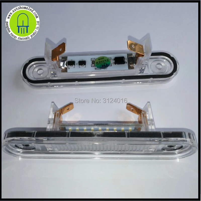 2 шт. x светодиодная Лицензионная лампа dahosun для Benz E-class W124 1984 ~ 1997 W201 1982 1993 C-class W202