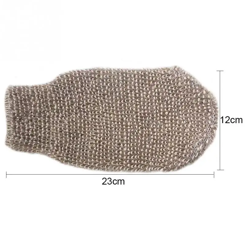 Многоразовый очиститель скруббера гигиенический прочный уход за телом сизаль