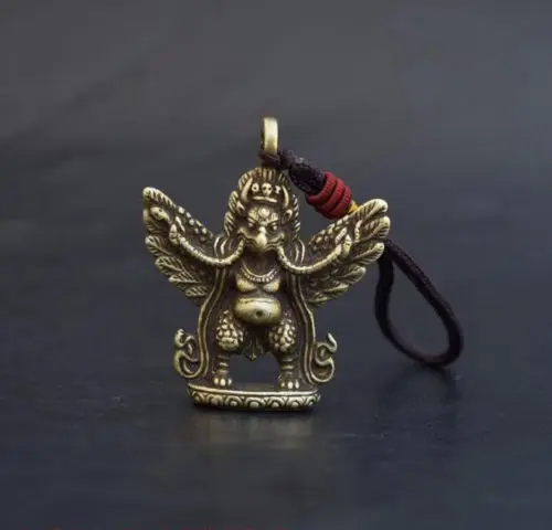 Китайский маленький кулон из чистой латуни lucky divine bird | Дом и сад