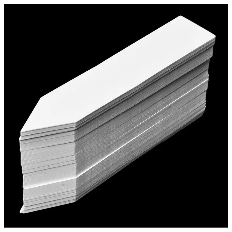 100 шт пластиковые этикетки для семян растений горшок маркер питомник сад Кола