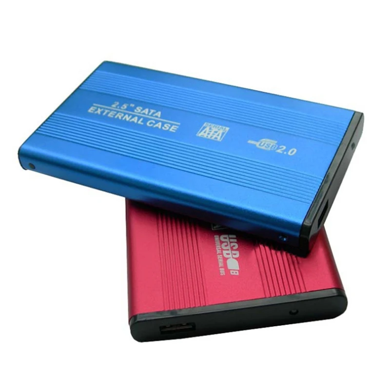 4 цвета 2 5 &quotUSB 0 SATA HD коробка 1 ТБ HDD корпус для внешнего жесткого диска чехол