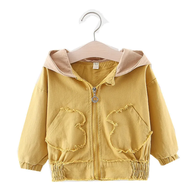 2019 осенне-Весенняя детская одежда Повседневная ветровка тренд из хлопка