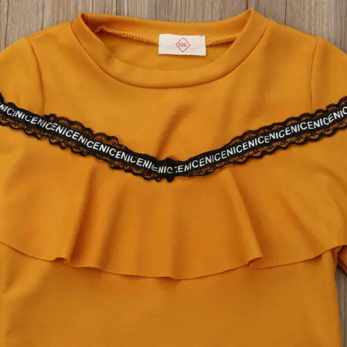 Футболка с длинными рукавами для маленьких девочек 1 6 лет однотонная блузка