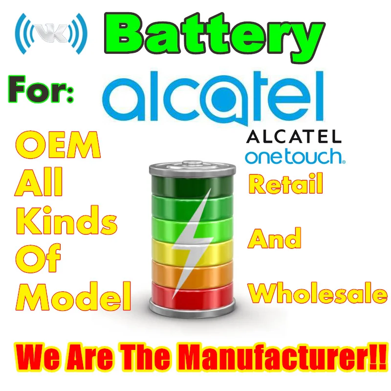 Аккумулятор VK для Alcatel Watch/GO Watch/Flash 2/10.16G/2007/Idol 3C/Pixi 3 (10)/Pixi First/Pop Up/Pop Star LTE/Pop Star/Go