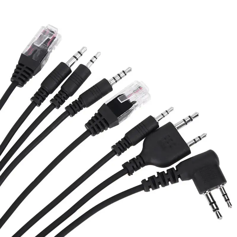 8 в 1 USB кабель для программирования Baofeng Motorola Kenwood TYT QYT автомобильное мобильное