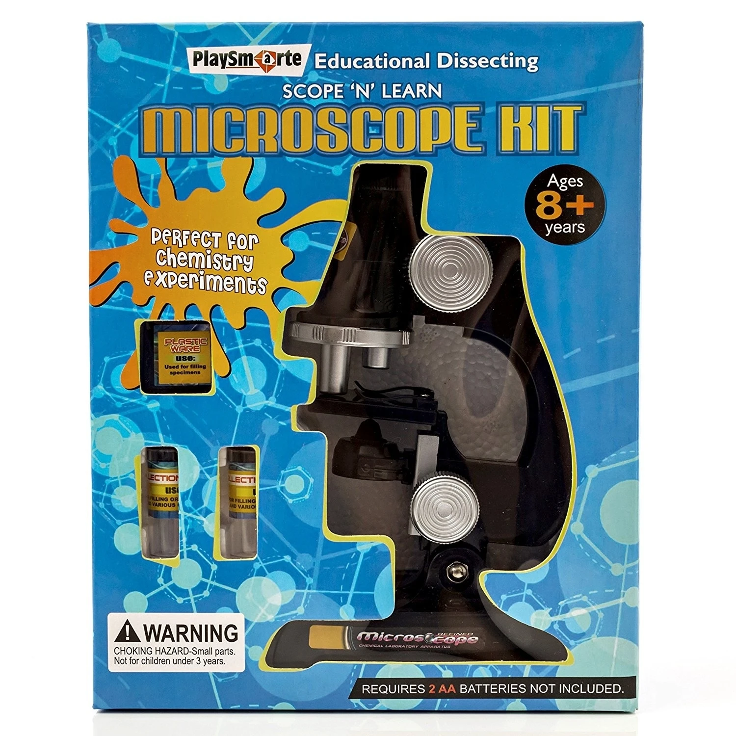 Playsmarte детский микроскоп 100X-400X |