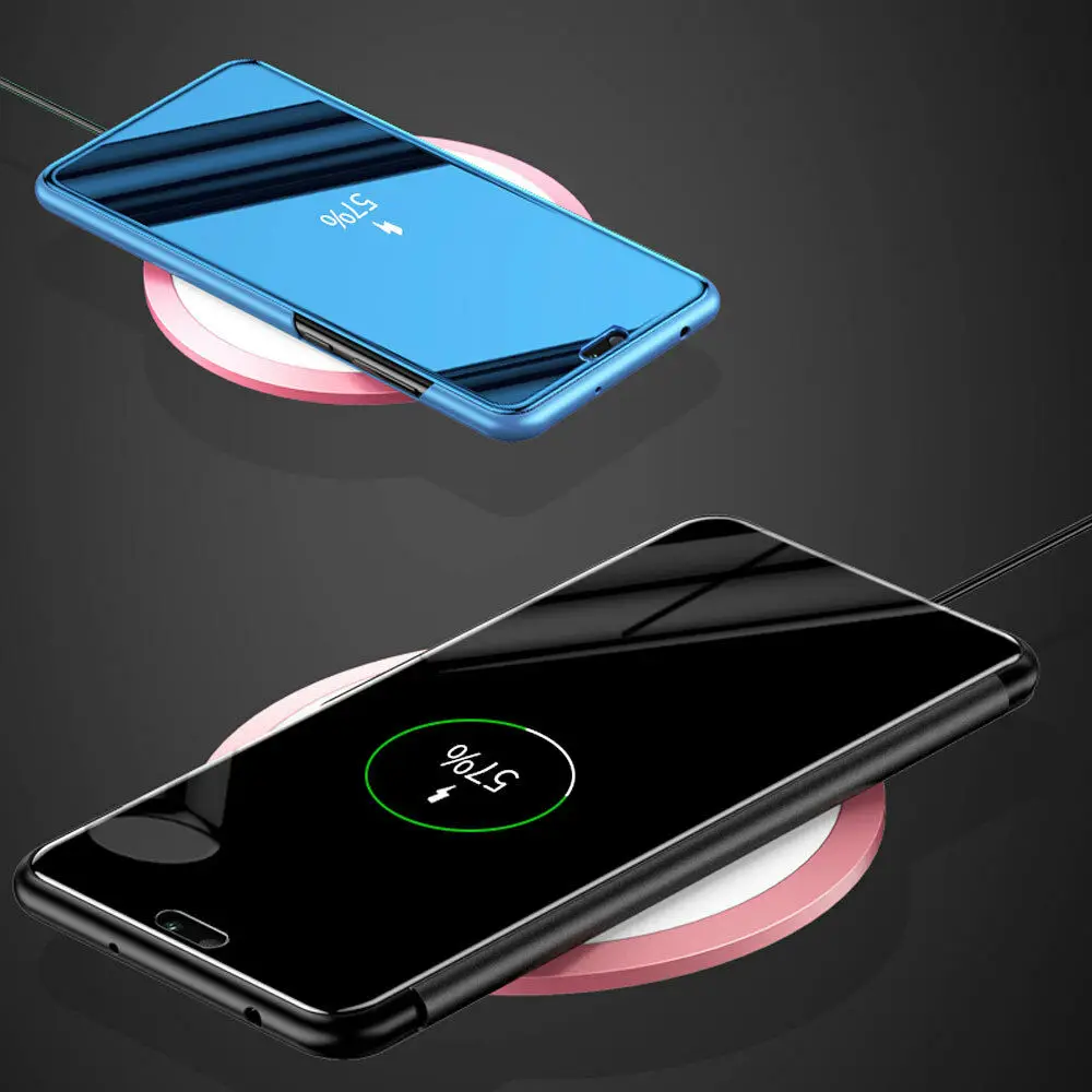 Флип чехол для Samsung S10 Lite M10 M20 A30 A70 A8S A6S A9S зеркальные Чехлы Galaxy S10E A50 A20|Бамперы| |