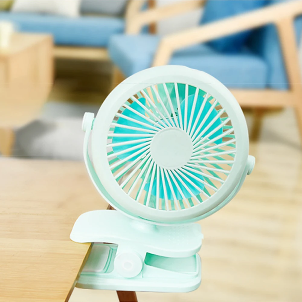 USB клип настольный мини вентилятор для дома офиса общежития спальни маленький