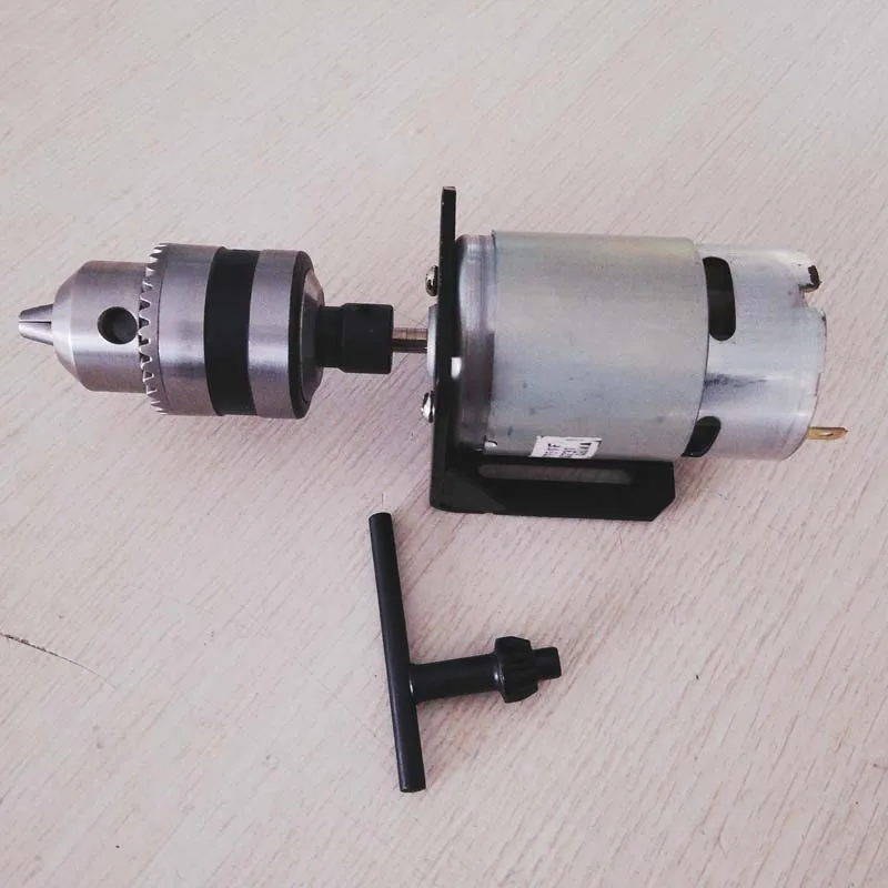 Pcb Wood Plastic Cardboard Hole Saw High Torque 775 Motor Dc12V - 36V/10000Rpm Mini Hand Drill Press Table Electric B12 | Инструменты