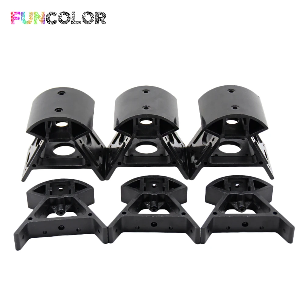 6 шт./компл. Delta Rostock инжекционного метода литья крепление Алюминий для 3D принтеры