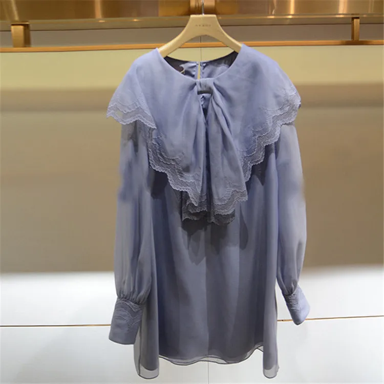 DEAT 2020 New Summer Women Clothes Ruffles Lantern Sleeves Chiffon Sweet Girl's Long Shirt Female Dresses Tide WF06905l | Женская