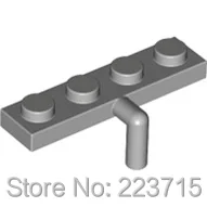 

*Plate 1X4 W. Rev. Hook* G735 20pcs DIY enlighten block brick part No. 30043 Compatible With Other Assembles Particles