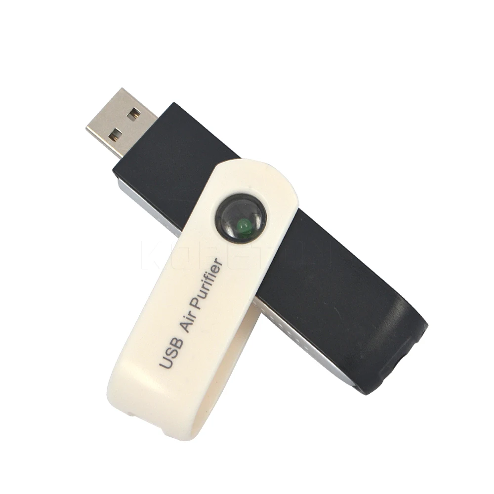 New Mini Portable Rotatable USB Office Home Car Auto Fresh Ionic Air Purifier Ozone Oxygen Bar Anion Ionizer Cleaner | Автомобили и