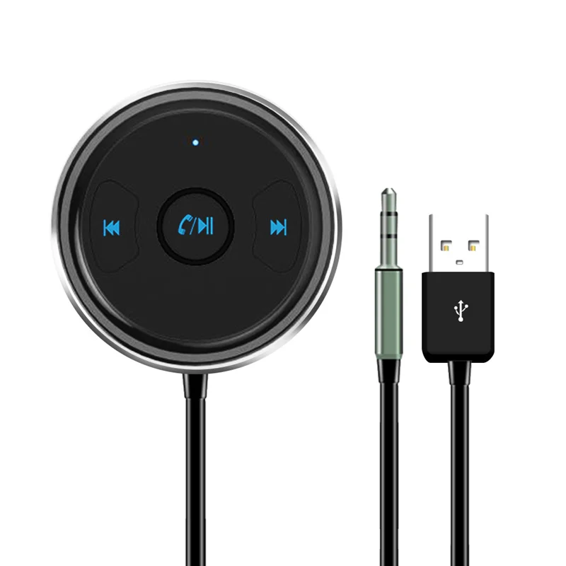 Беспроводной Bluetooth приемник V4.1 автомобильный Handfree 3 5 мм разъем авто AUX аудио